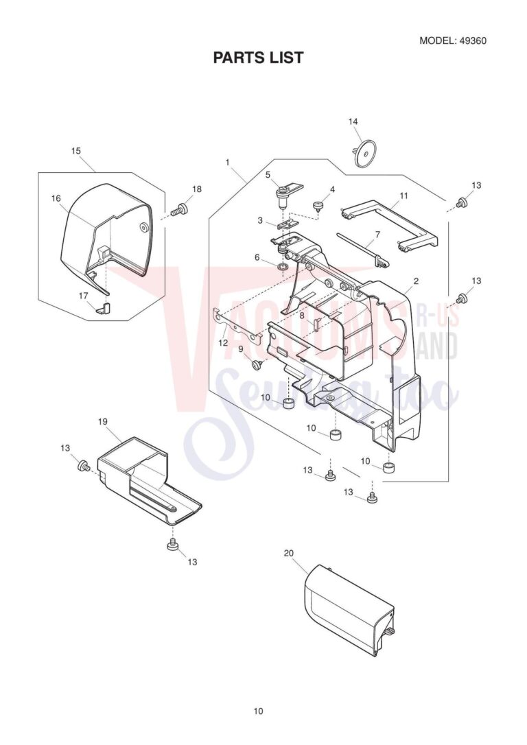 Janome 49360 schematic page 5 preview