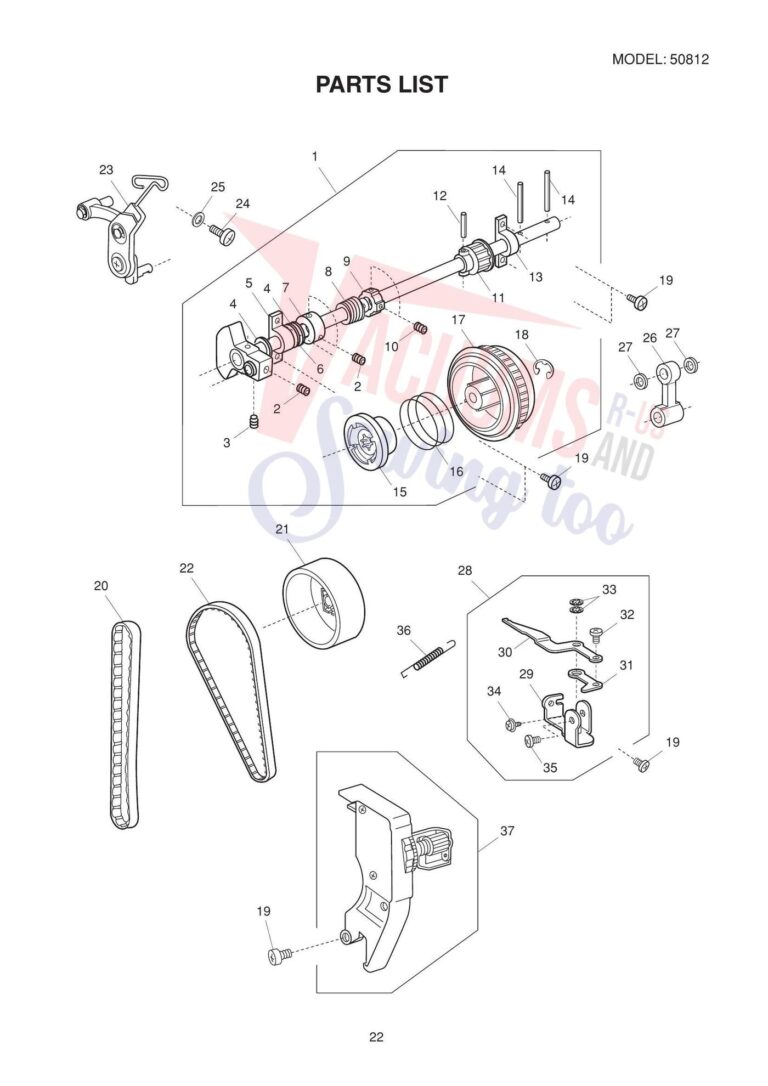 Janome Mod 15 schematic page 1 preview