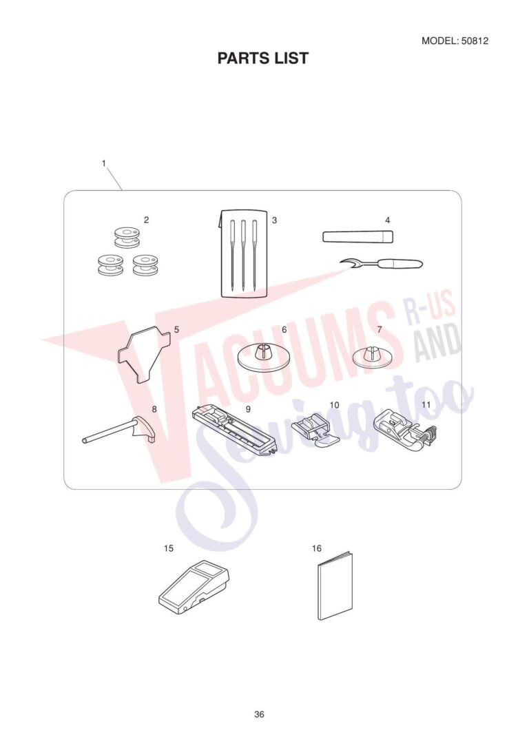 Janome Mod 15 schematic page 8 preview