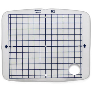 Genuine Janome/Elna Template (126mm x 110mm) For: MB4 M2 Hoop, part# 770808004, MB4N