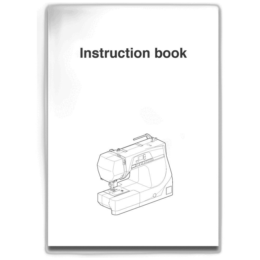Genuine Janome/Elna Instruction book For: ELEC30