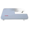 Genuine Janome/Elna Resin Table An extension table fits snugly against your sewing machine, giving you a much larger work surface. Extension tables provide extra support for your sewing and quilting projects.  All Janome Tables: 770814003: Resin Table for MB4 (17" x 15.5") 860401005: Resin Clothsetter Table for MC11000 Special Edition, MC11000 (24" x 15.5") 494701300: Janome Industrial Cabinet for MC6300, MC6500P, MC6600P, 1600P, 1600P-DB, 1600P-DBX, 1600P-QC (45"x19"x30")494705108: Janome Indus
