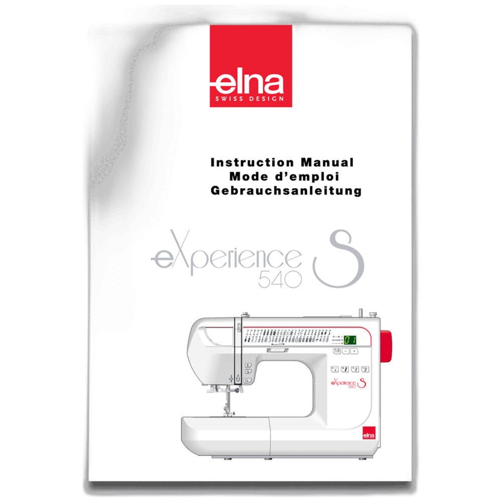 Genuine Janome/Elna Instruction book For: EL540S