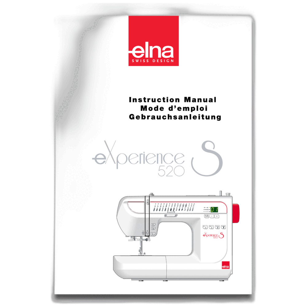 Genuine Janome/Elna Instruction book For: EL520S