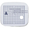 Genuine Janome/Elna Template (125mm x 110mm)  For: A hoop, part# 850801019 (MC10001, MC9700, MC9500, MC350E, MC300E)