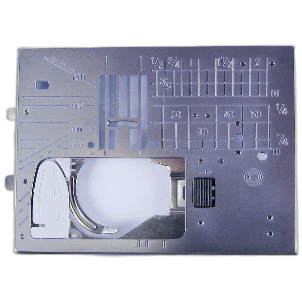Genuine Janome/Elna Needle plate (unit) Zig-Zag Use with; MC15000 Horizon