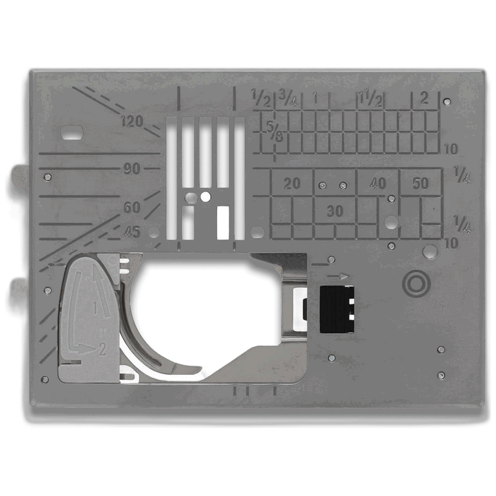 Genuine Janome/Elna Straight stitch needle plate For: MC9850, MC9900 , EL920, EL860 eXpressive