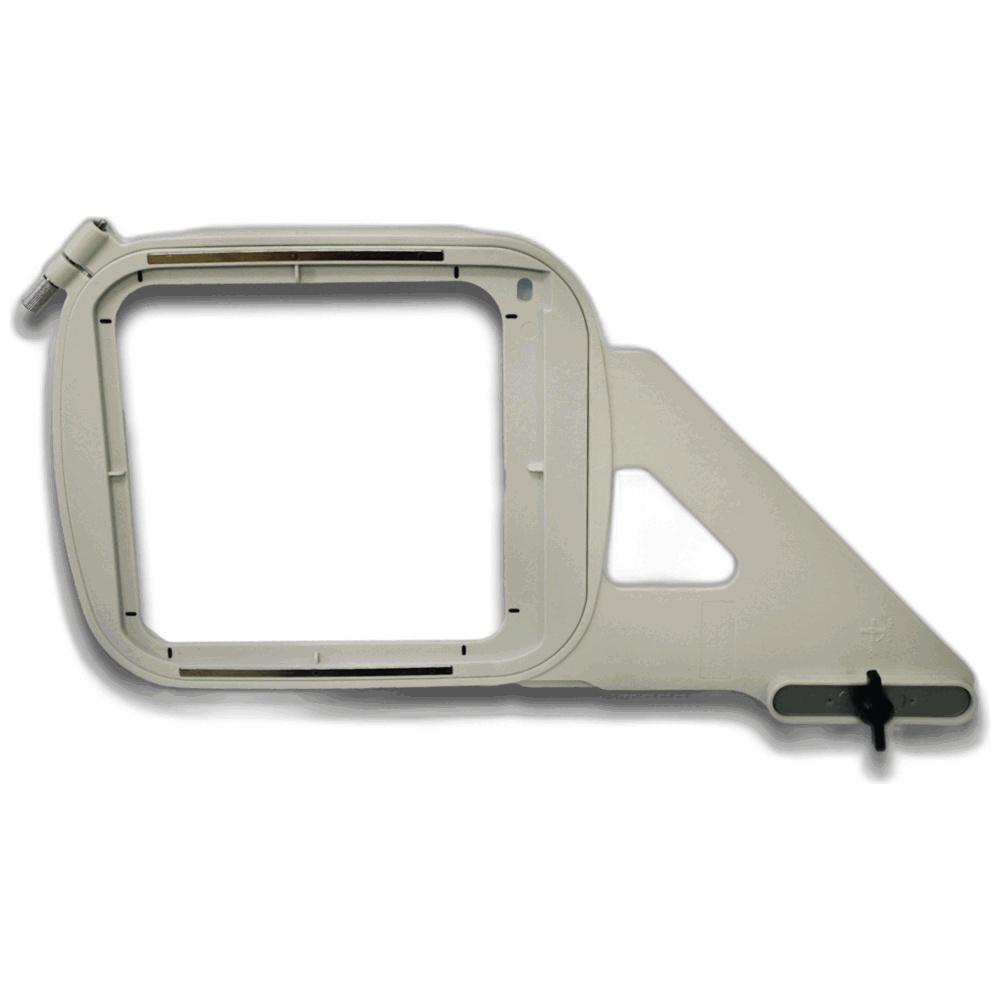 Genuine Janome/Elna Embroidery hoop SQ14a (unit) 861804038 Embroidery hoop SQ14a (unit)
Hoop without Template
Use With: MC9900, 9850, Sks9, EL850, EL860 eXpressive
Sub number 861804005