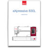 Genuine Janome/Elna Instruction book (English)  For: EL830L