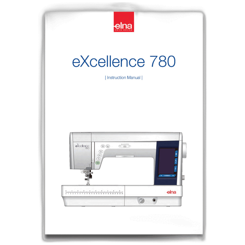 Genuine Janome/Elna Instruction book (English) For: EL780
