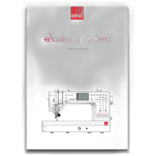 Genuine Janome/Elna Instruction book (English) For: EL720PRO