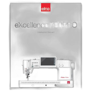 Genuine Janome/Elna Instruction book (English) For: EL790