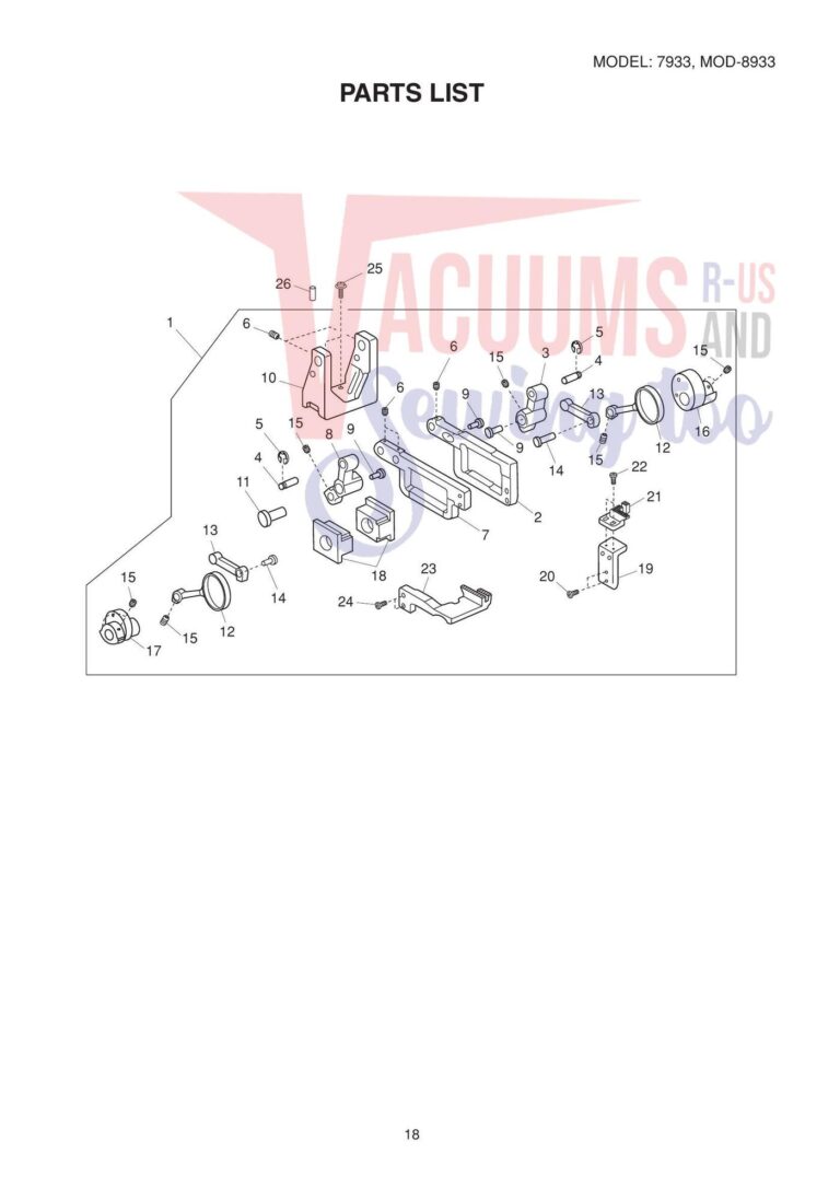 Janome 8933d schematic page 1 preview