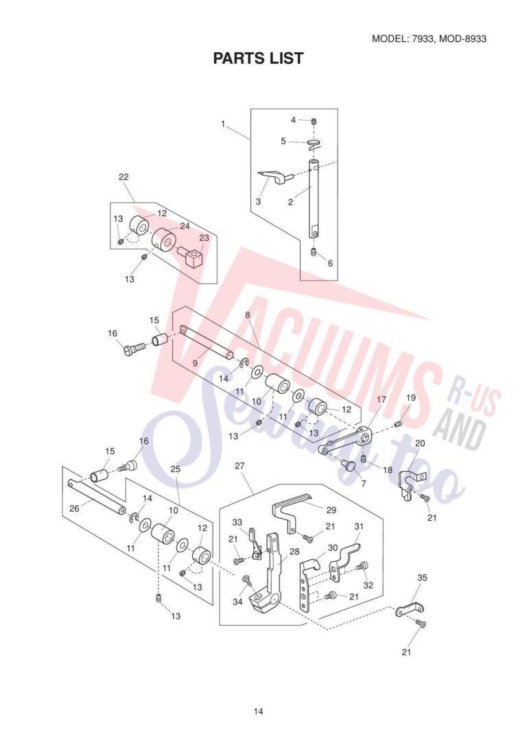 Janome 8933d schematic page 10 preview
