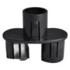 Fit All, Residential Attachment Holder-3 Piece Fits Hndl To Wandsblack