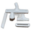 Fit All, Residential Attachment Kit Gray 5 Piece Floor Brush Crevice Dust Brush Furn W/slide On Brush