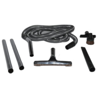 Fit All, Residential Attachment Kit-deluxe 15ft Wire Hose Steel Wands