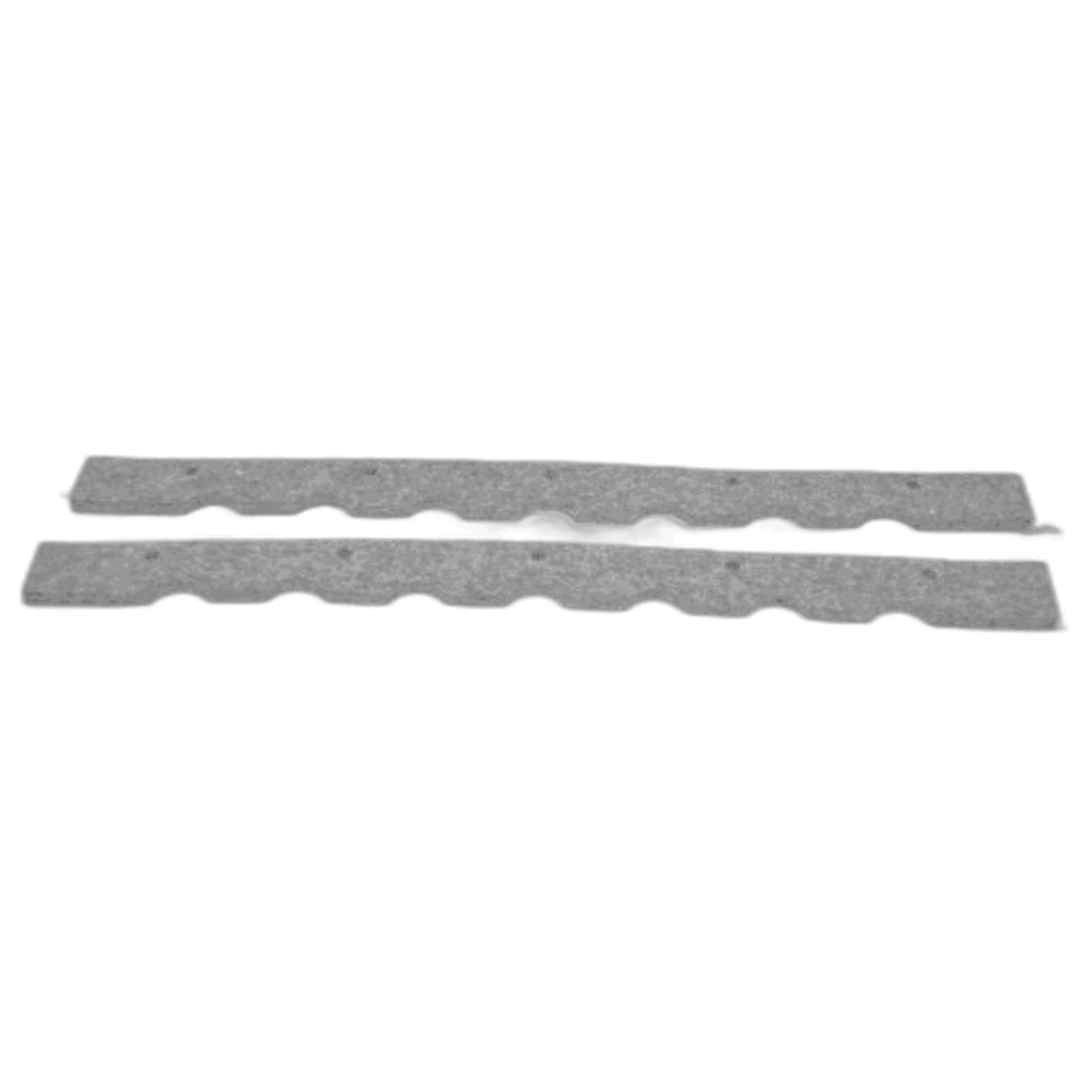 FLOOR BRUSH, FELT SCALLOP 2/PK Part Number: 532FSCPK for Commercial