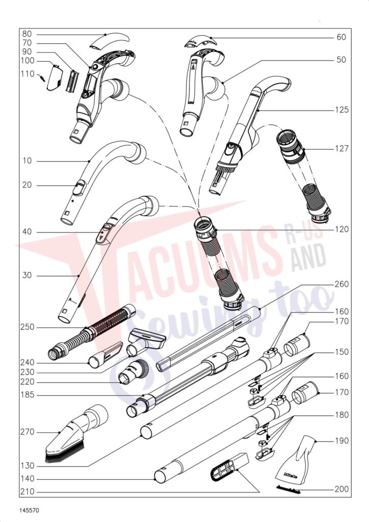 Miele COMPLETE C3 SGDH0 exploded schematic diagram (page 9)