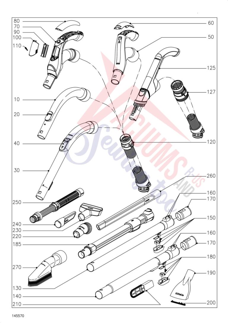 Miele Cat & Dog Powerline Lotus White schematic page 6 preview