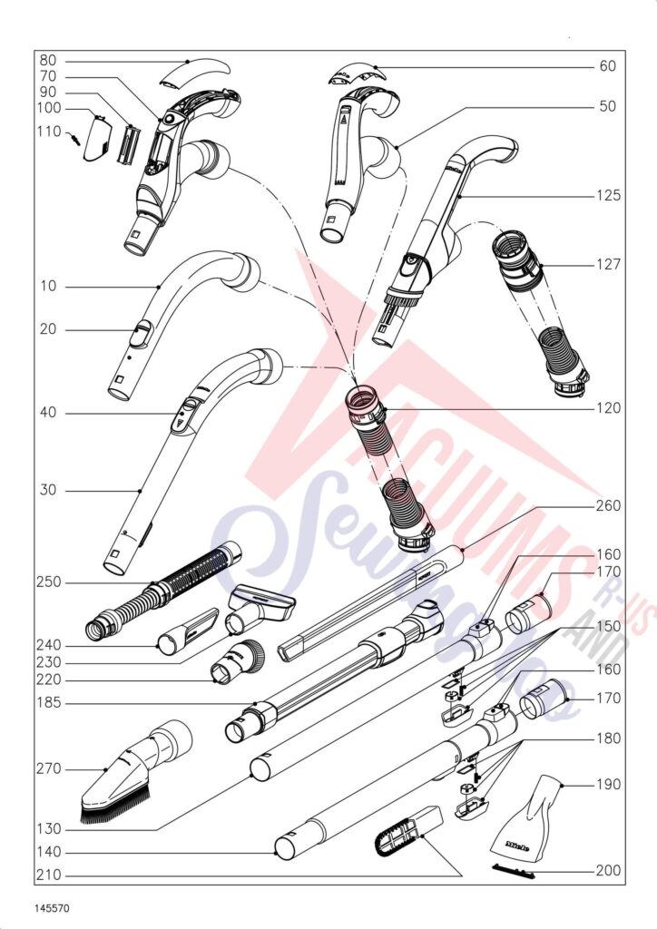 Miele COMPLETE C3 SGFF3 exploded schematic diagram (page 11)