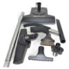 Hide-A-Hose Central Vac Kit T210 Black W/tools-no Hoseincludes Non Rf Handle For Hide A Hose