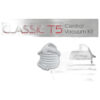 Titan Central Vac Kit-titan T5 Classic 35ft D/c Hosedual Switch Povy V Power Nozzle & Tools