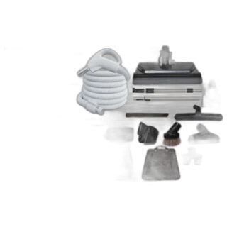 Titan Central Vac Kit-titan T7 Prime 30ft D/c Hosetitan Deluxe Power Nozzle Premium Tools