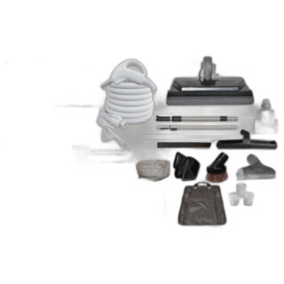 Titan Central Vac Kit-titan T7 Prime 35ft Hose W/pigtailtitan Deluxe Power Nozzle Premium Tools
