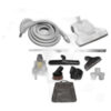 Titan Central Vac Kit-titan T7 Prime 35ft Low Voltagehose W/t210 Nozzle & Deluxe Tools