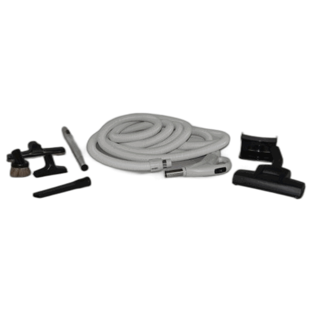 Fit All, Central vac Central Vac Low Voltage Kit 30ft Hose W/tk286 Noz.