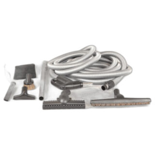 Fit All, Central vac Central Vac Tool Kit 35ft Hose Tele Wand 14'' Floortool Dust Crevice & Upholstery Tool