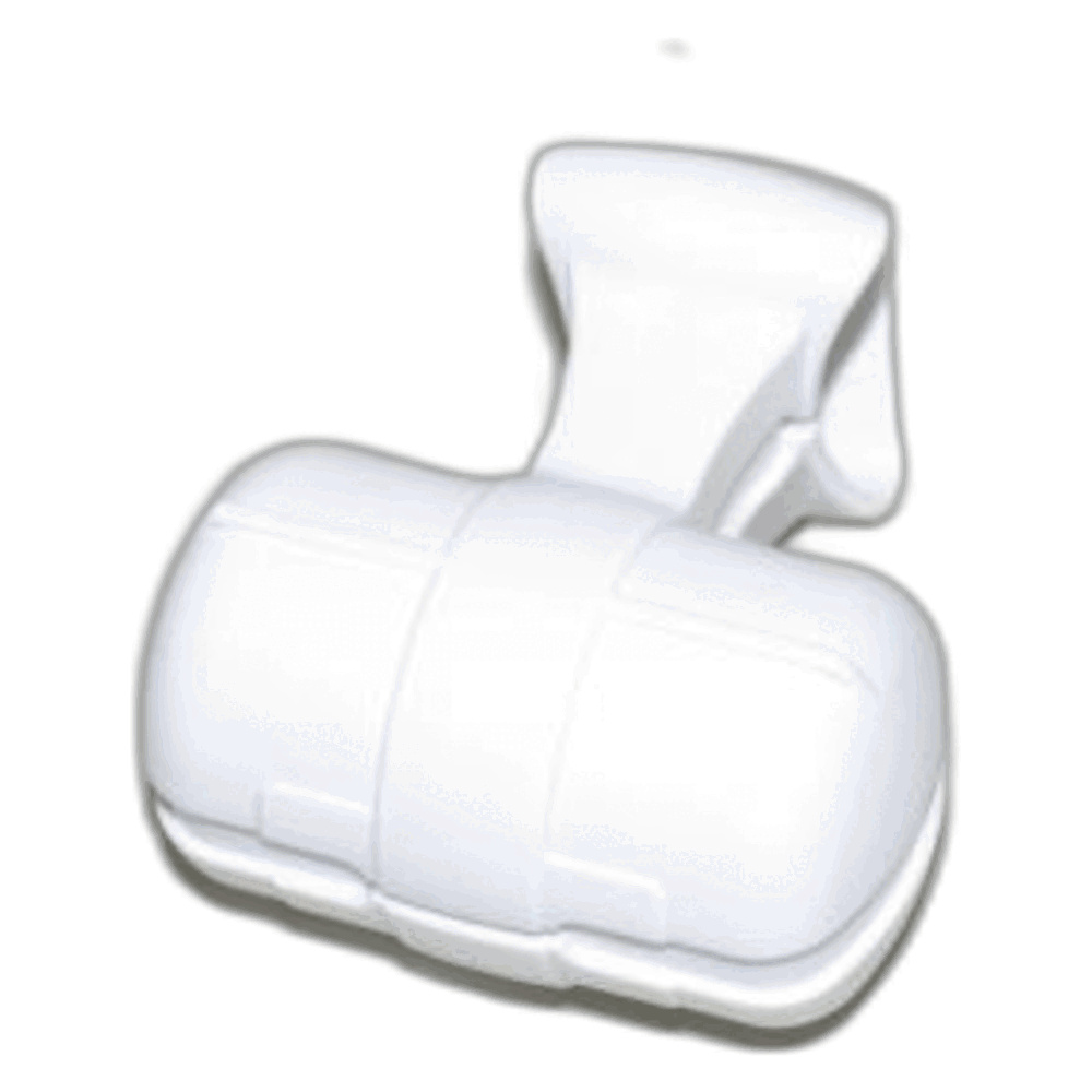 Mounting Clip with screw for 2 attachments, FELIX Ice Blue and White (arctic white) Sebo vacuum cleaner repair part
