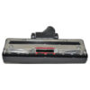 Fit All, Residential Combo Rug/floor Tool 1 1/4 W/wheels Blackmetal Bottom & Parking Lug