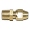 Fit All, Commercial Compression Fitting Jet Wand Brass 1/4'' X 1/4''