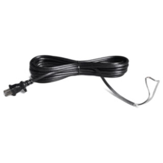 Fit All, Residential Cord-30' 17-2 Black Fit All W/grip Male Plug