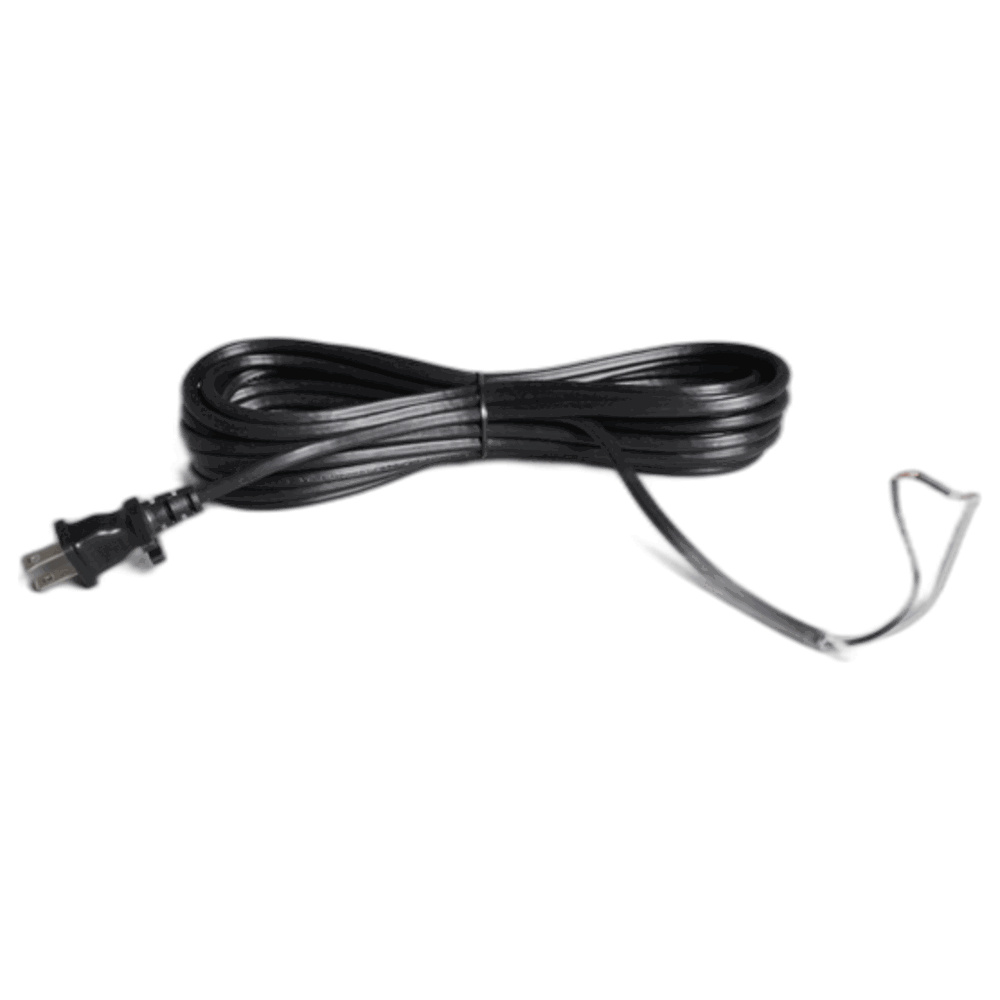 Fit All, Residential Cord-30' 17-2 Black Fit All W/grip Male Plug