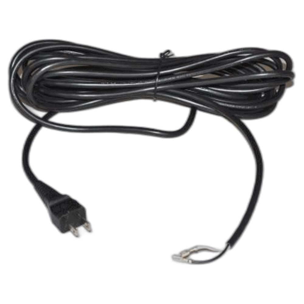 Fit All, Residential Cord Reel Cord-18ft 2 Wire W/terminals Black Soft