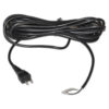 Fit All, Residential Cord Reel Cord-22ft 2 Wire W Terminals Black Soft17-2 Wire