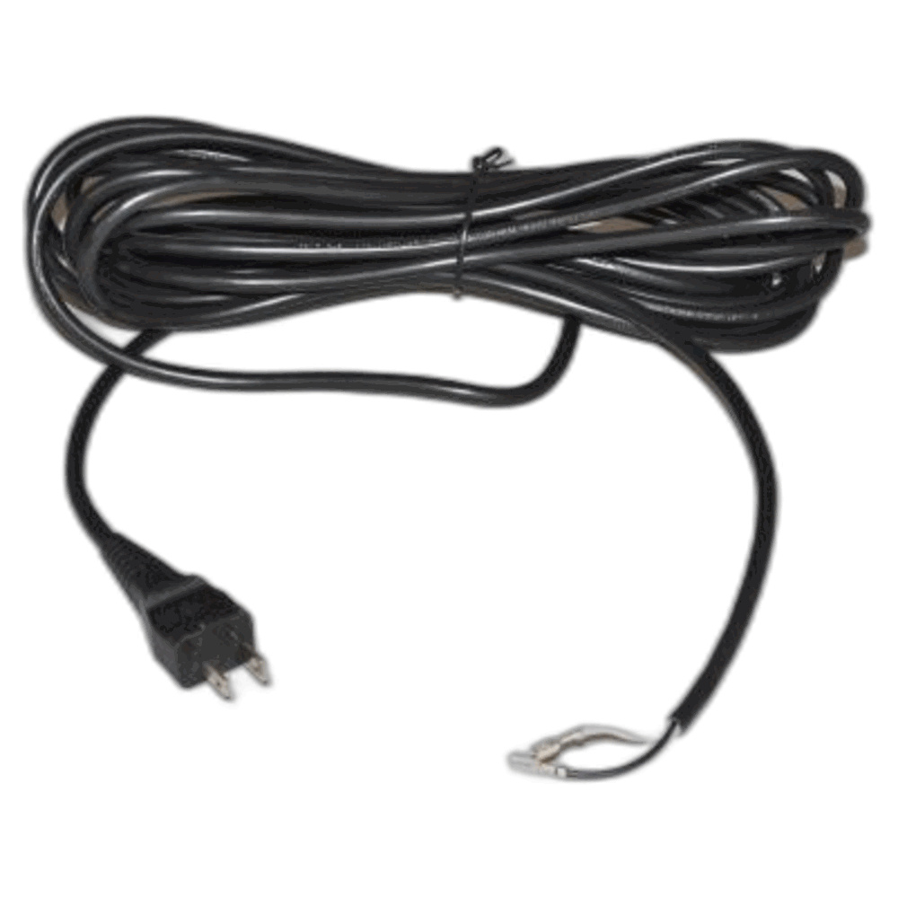 Fit All, Residential Cord Reel Cord-22ft 2 Wire W Terminals Black Soft17-2 Wire