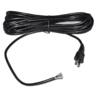 Fit All, Residential Cord Reel Cord-26ft 2 Wire W/terminals Black Soft