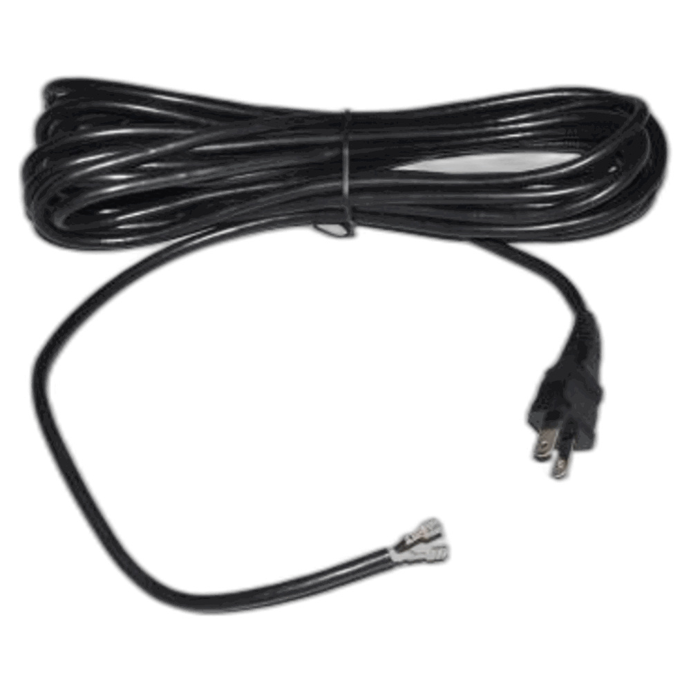 Fit All, Residential Cord Reel Cord-26ft 2 Wire W/terminals Black Soft