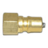 Fit All, Commercial Coupler-male Quick Disconnect-commercial 1/4''brass