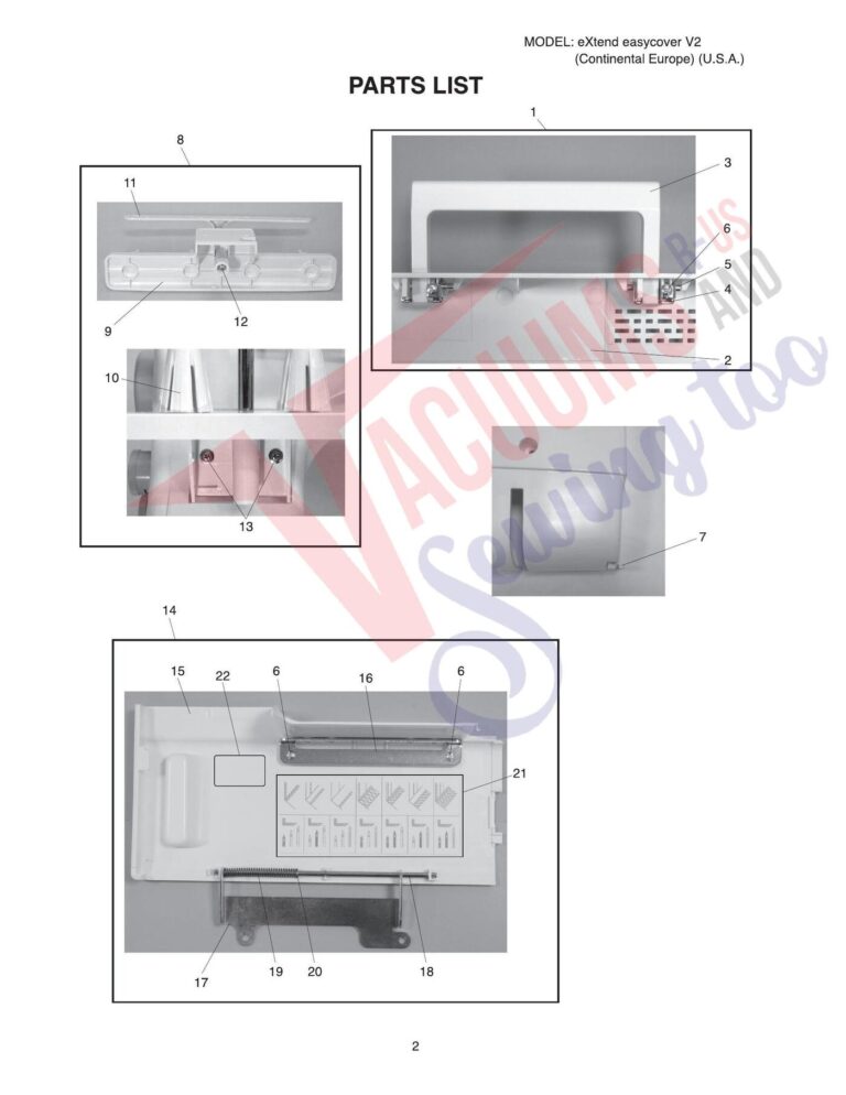 Elna Easy Cover schematic page 2 preview