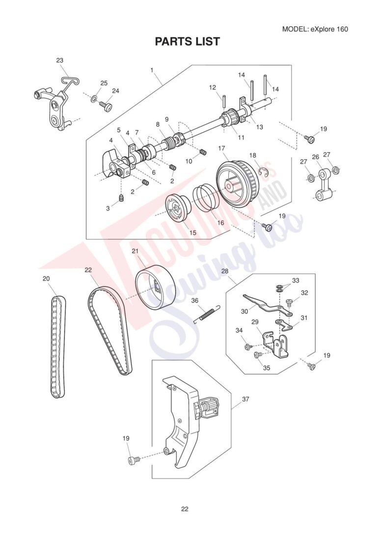 Elna el160 schematic page 1 preview