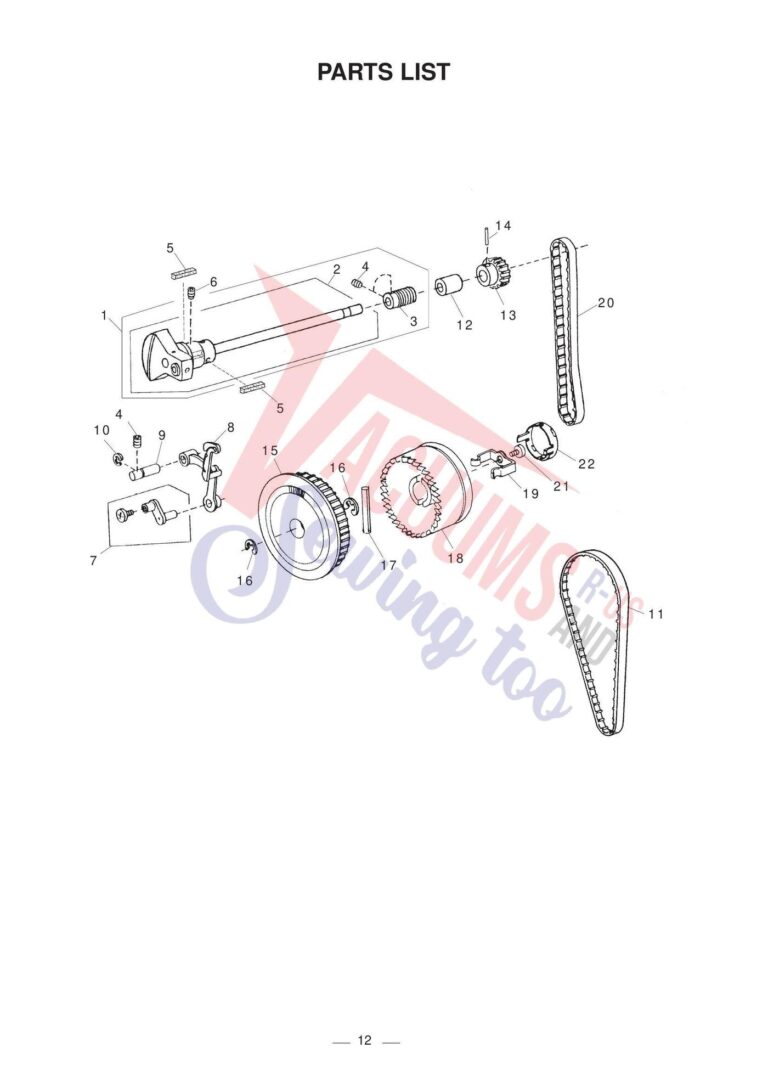 Elna el2800 schematic page 9 preview