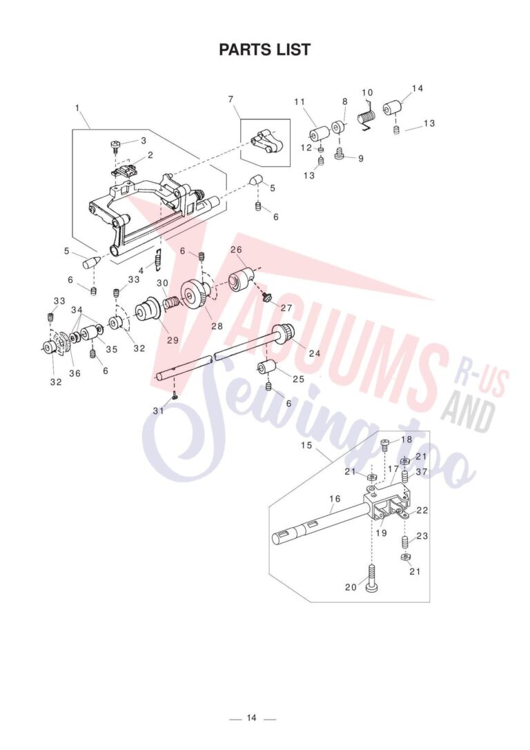 Elna el2800 schematic page 10 preview