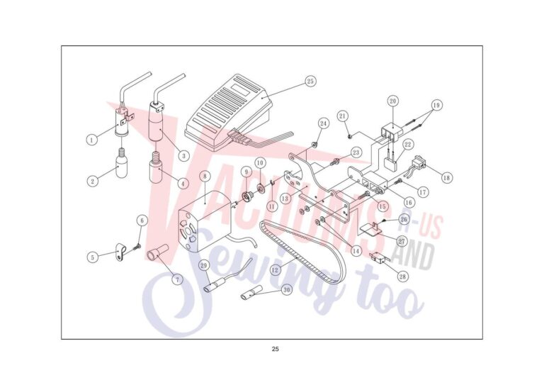 Elna 344 schematic page 5 preview