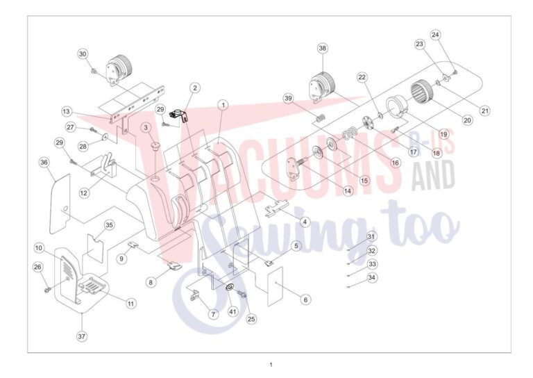 Elna 344 schematic page 7 preview