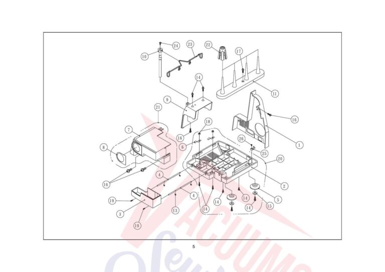 Elna 344 schematic page 9 preview